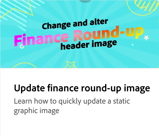 Update finance round-up image
