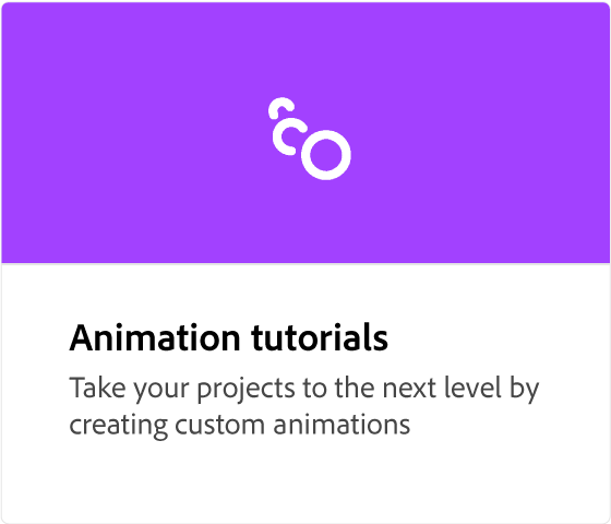 Animation tutorials