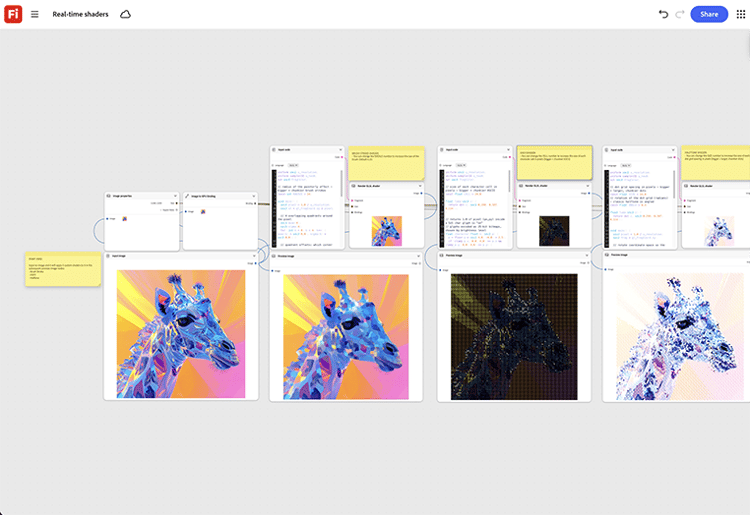 Real time shaders