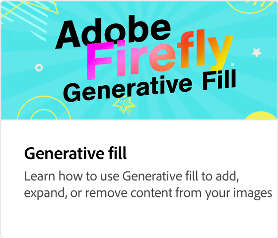 Generative fill
