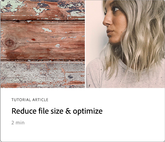 Reduce file size & optimize