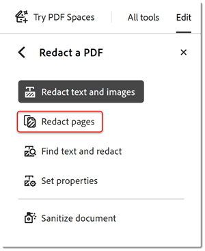 Redact Step 6