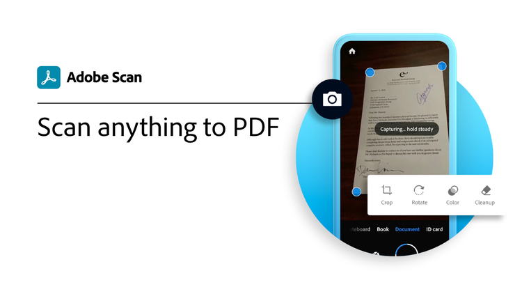 Scan anything to PDF
