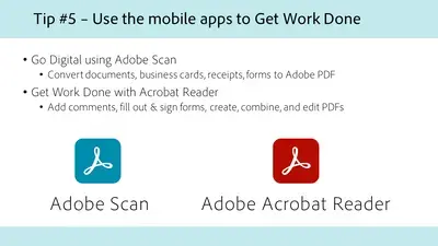 Tip #5 - Scan and edit on mobile