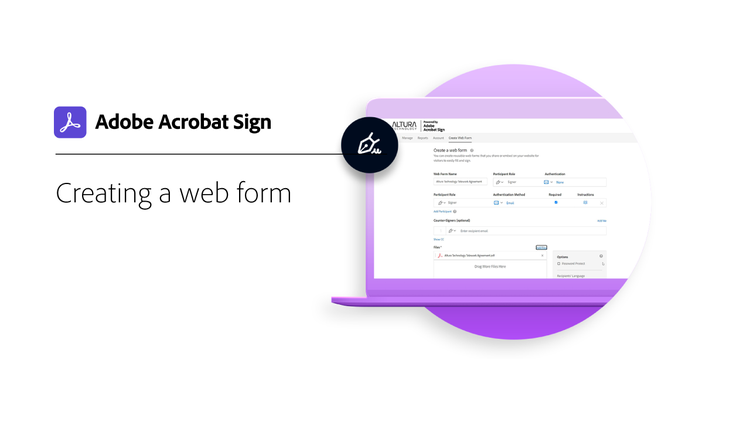 Creating a web form