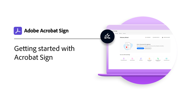 Getting started with Acrobat Sign