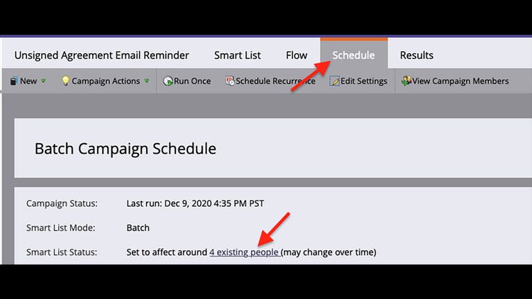 Send reminders using Acrobat Sign for Microsoft Dynamics and Marketo