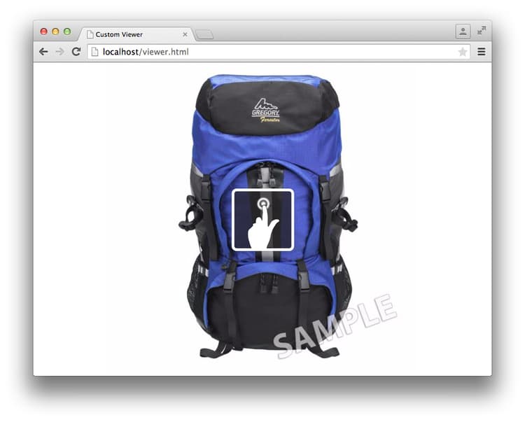Viewer example one image
