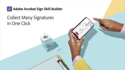 Collect Many Signatures with One Click