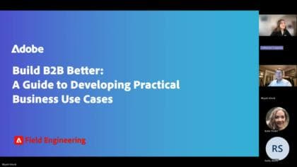 Develop Practical B2B Use Cases