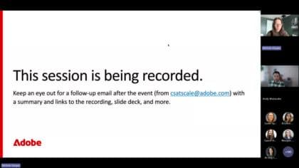 Adobe Workfront Second Quarter 2026 Release Webinar