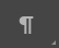 Paragraph (pilcrow) icon.