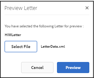 Preview letter