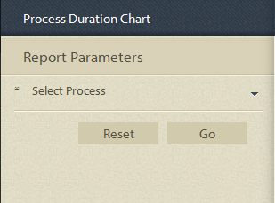 long running processes report parameters panel