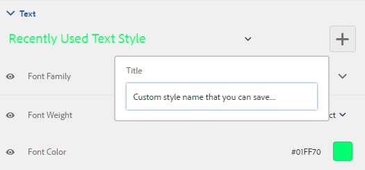 Providing a custom style name for asset libary