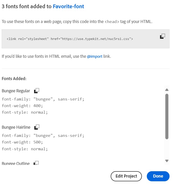 embed code and URL