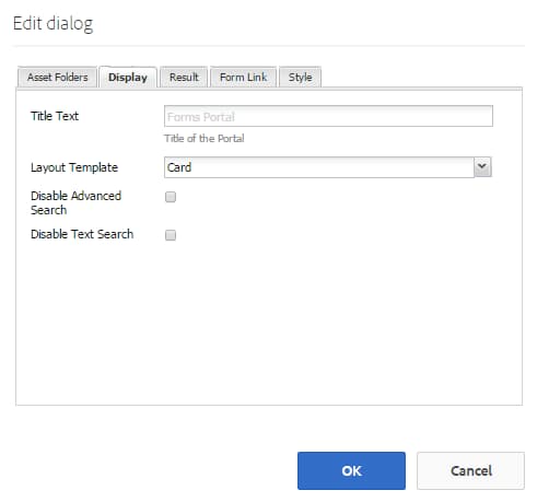 List pane in edit mode
