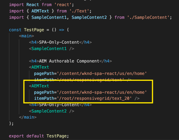 Testing the virtual component