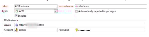 Adobe Campaign Classic - ensure no trailing slash after port number