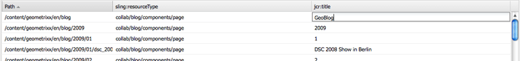 Editing in bulk