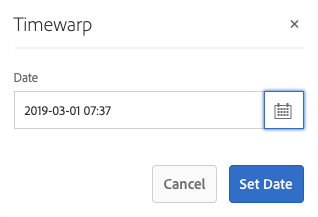 Set Date