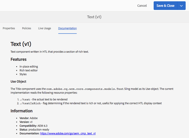 Documentation