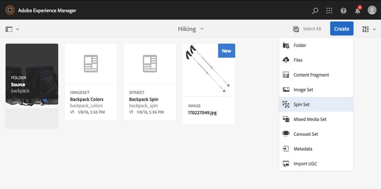 Image Sets  Adobe Experience Manager