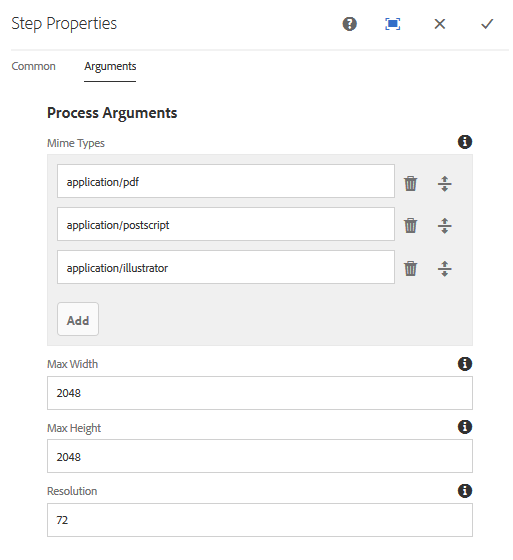 Arguments to rasterize PDF or AI workflow