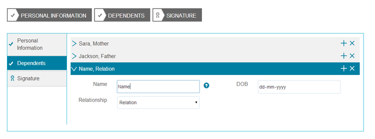 Repeatable panels using Accordion layout in adaptive forms