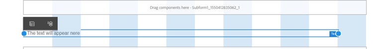 Resizing using Layout mode