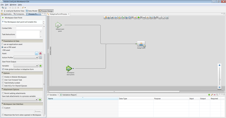 Use a CRX asset