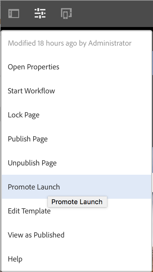 Promote Launch