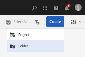 Create folder