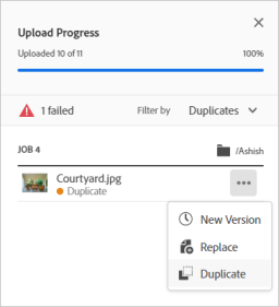 Create versions when uploading