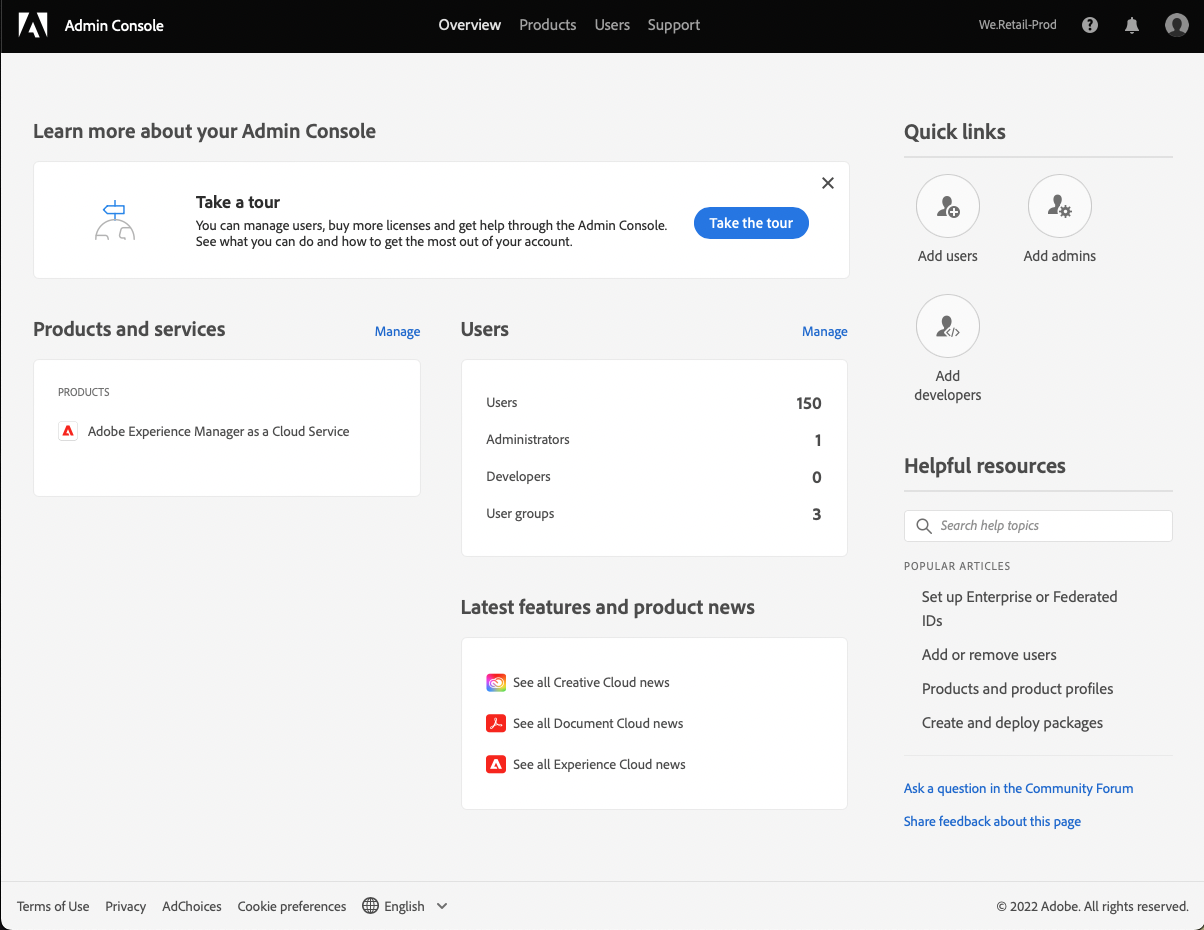 Add Users And Roles | Adobe Experience Manager