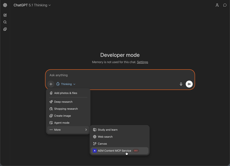 Configure ChatGPT Step 7