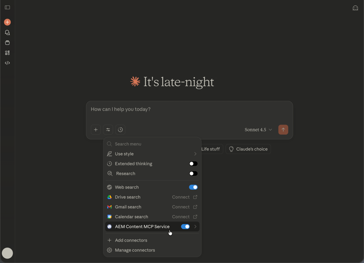 Configure Claude Step 7