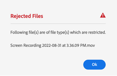 Restricted files