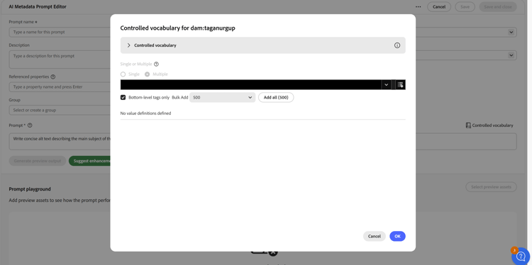 Controlled vocabulary