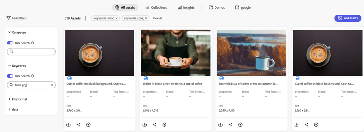 Bulk Search UI