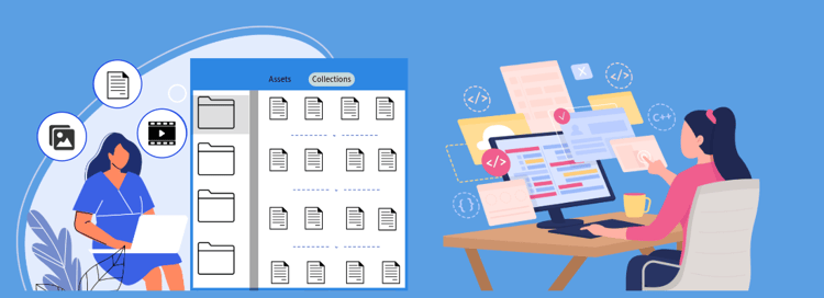 Manage collections in Content Hub