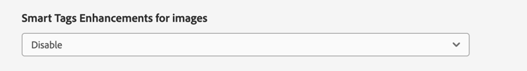 Disable AI-generated metadata