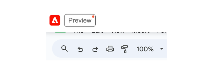 Use AEM Sidekick to preview the sheet