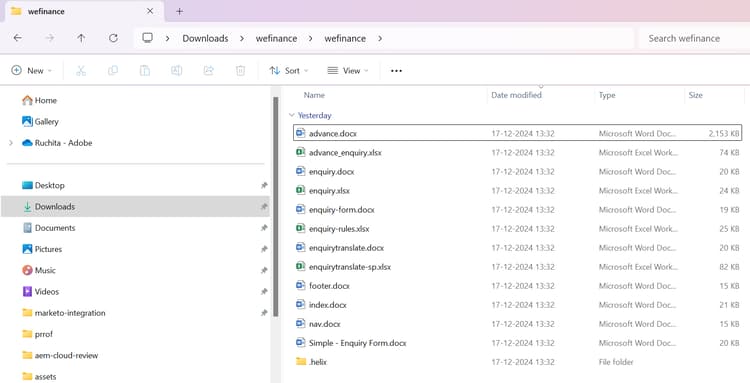 Download Sample Content