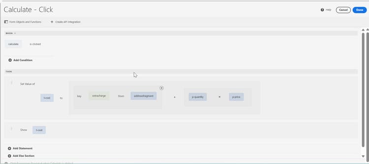 Get variable value