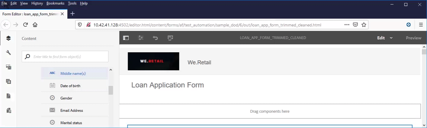 How to apply a header style