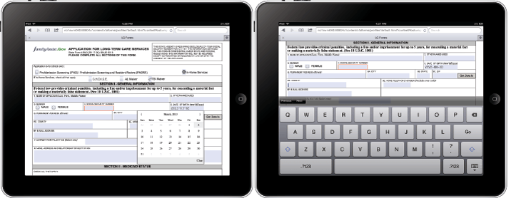 HTML5 form preview