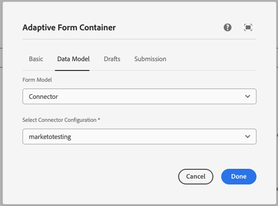Configure Marketo Engage data source for existing Adaptive Forms ...