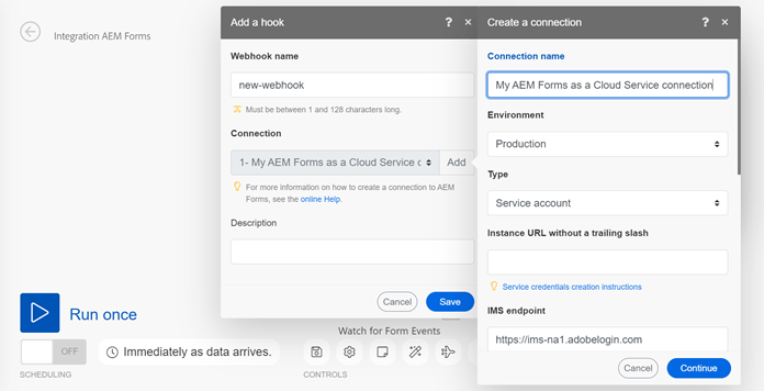 Add a connection