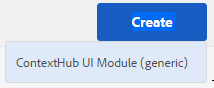 ContextHub UI module